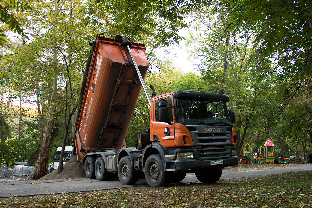 Киев, № АА 7236 МХ — Scania ('2004) P420