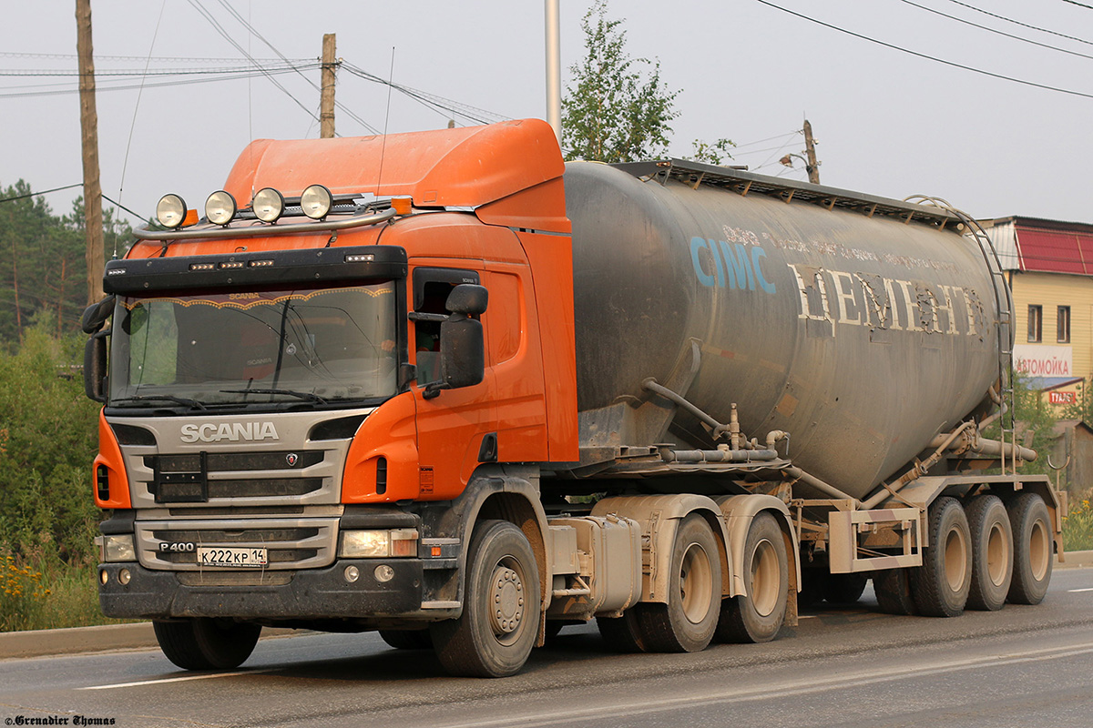 Саха (Якутия), № К 222 КР 14 — Scania ('2011) P400