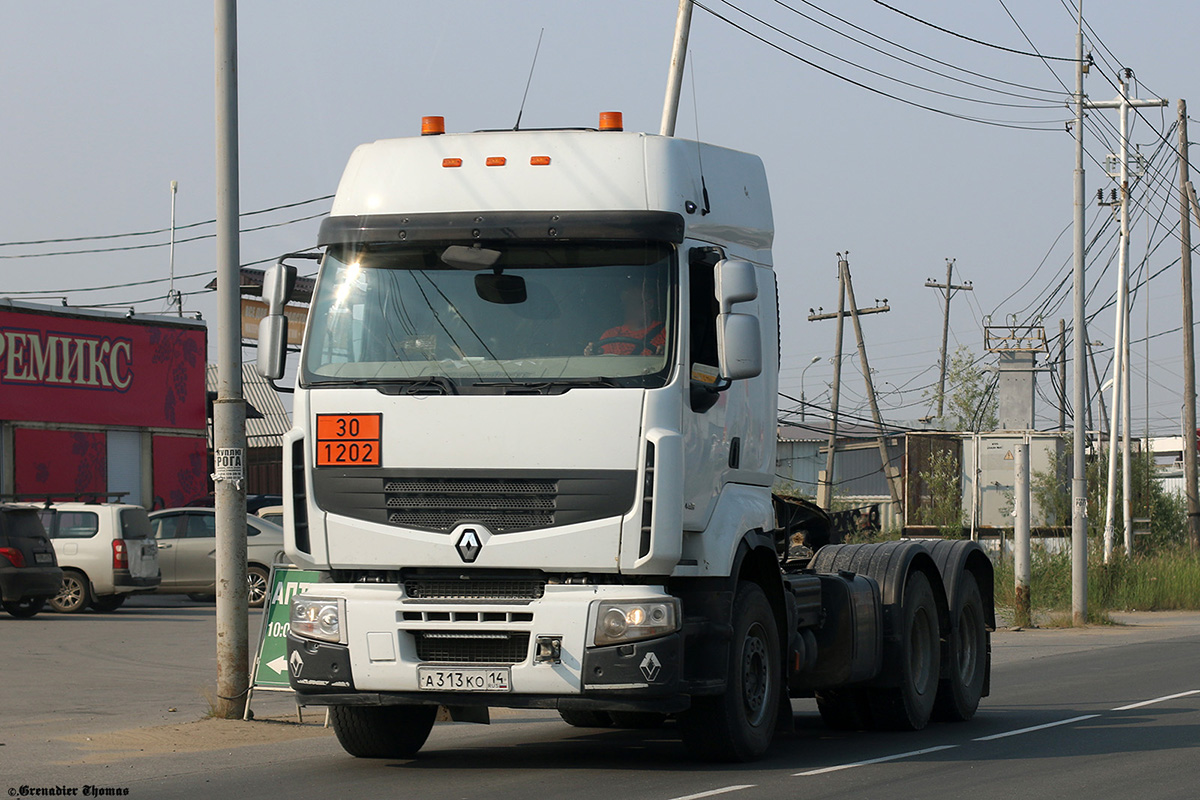 Саха (Якутия), № А 313 КО 14 — Renault Premium Lander [X9P]