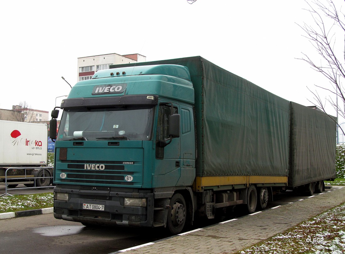 Минск, № АТ 0804-7 — IVECO EuroStar