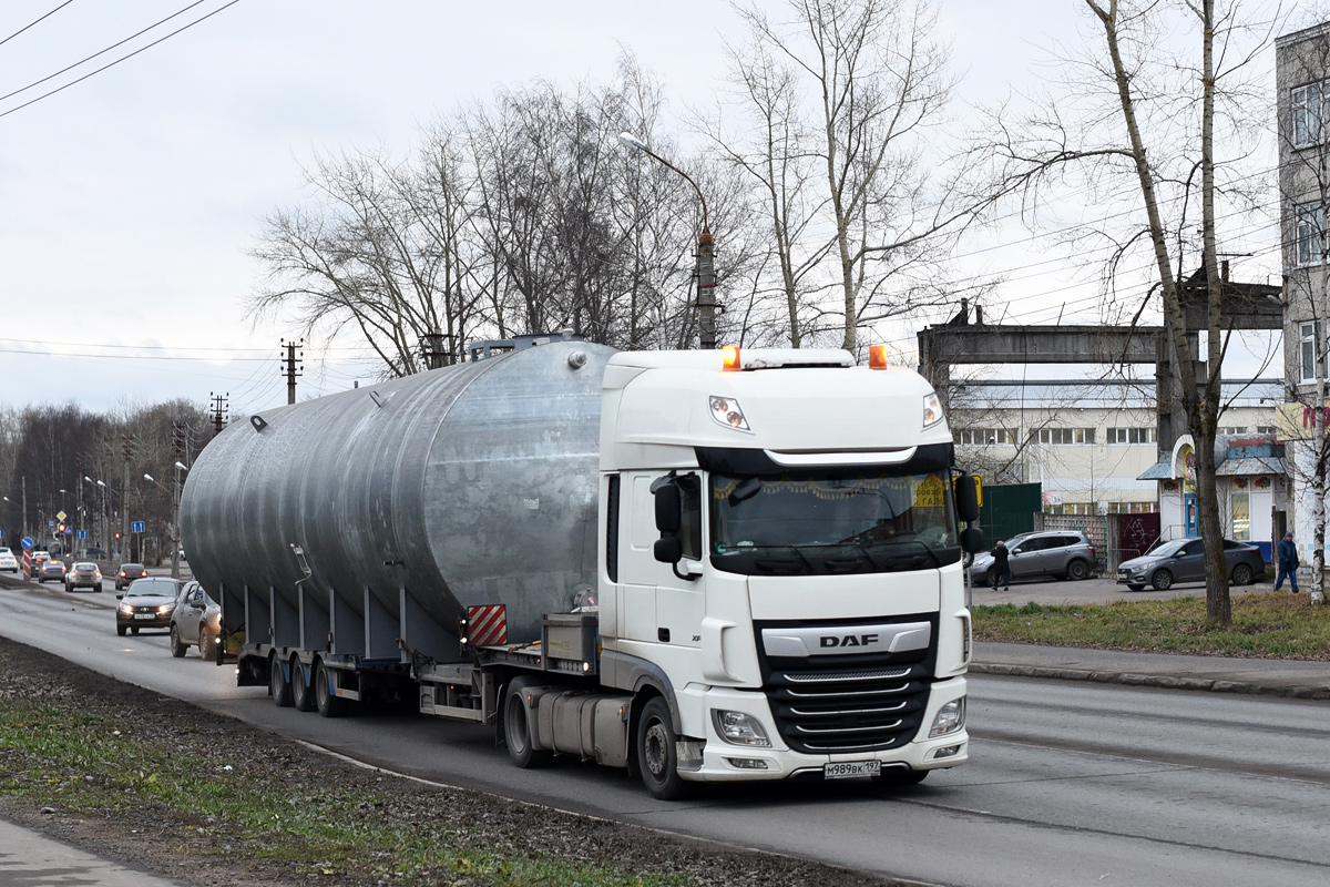 Москва, № М 989 ВК 197 — DAF XF Euro6 FT