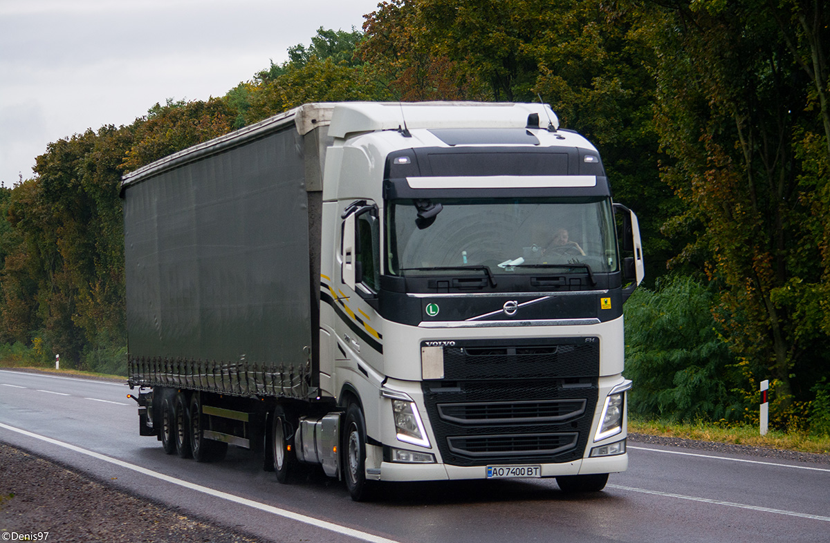 Закарпатская область, № АО 7400 ВТ — Volvo ('2012) FH.500