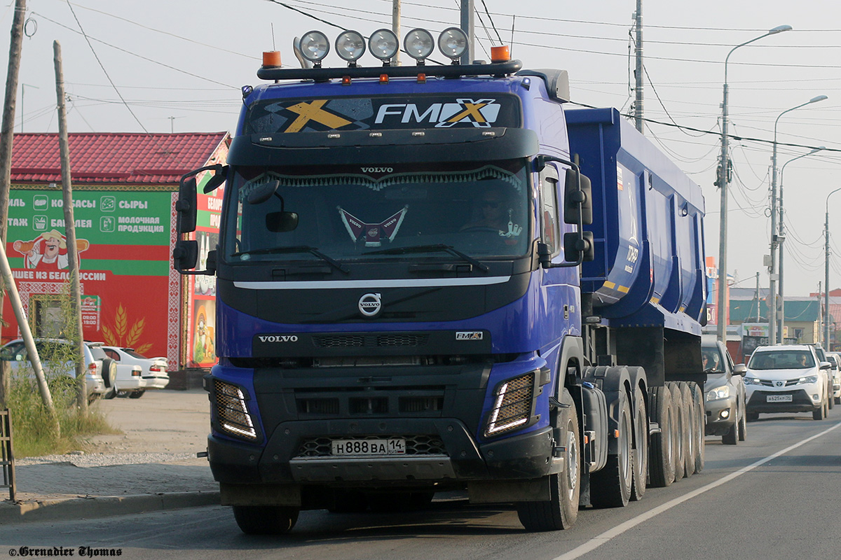 Саха (Якутия), № Н 888 ВА 14 — Volvo ('2013) FMX.460