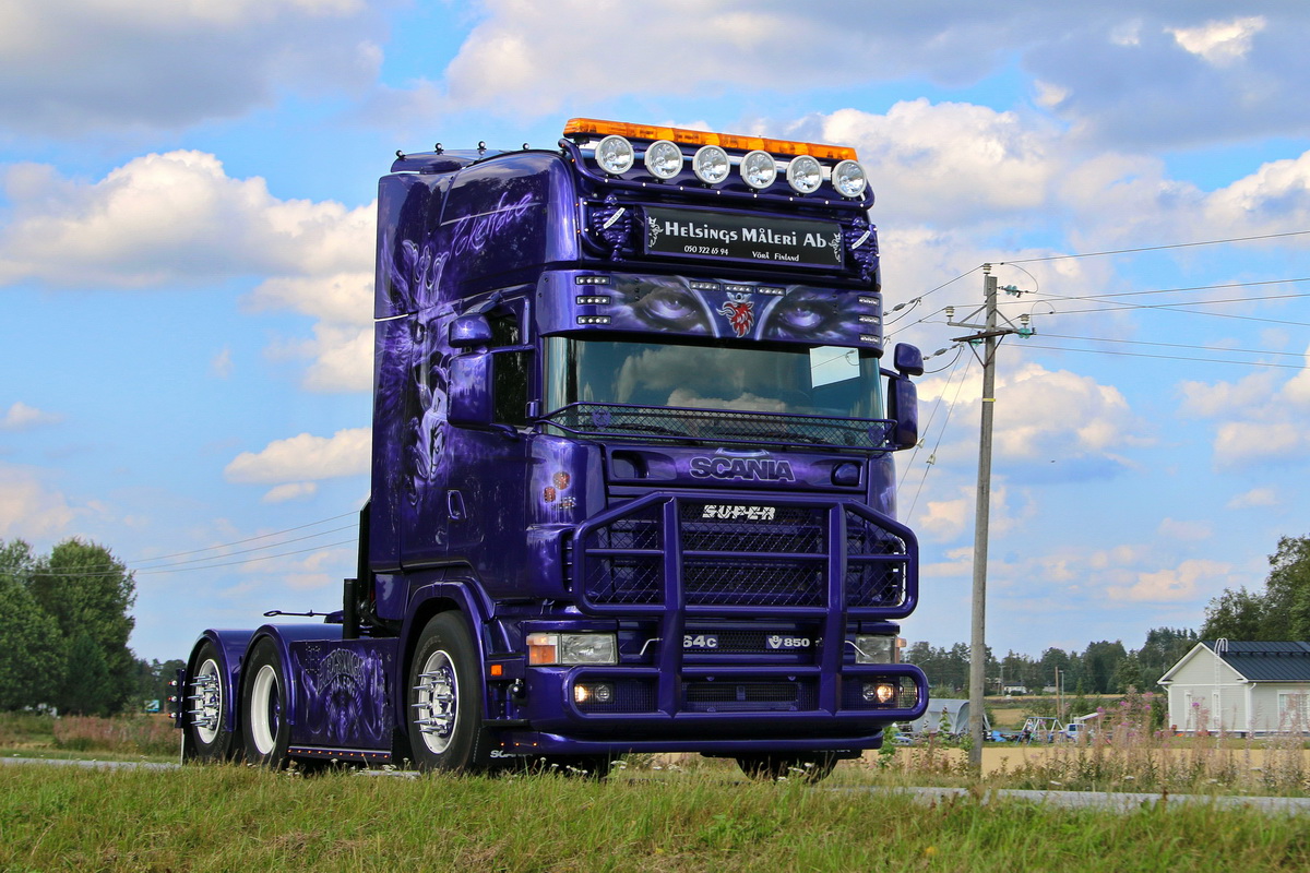 Финляндия, № (FI) U/N 0026 — Scania ('1996) R164G