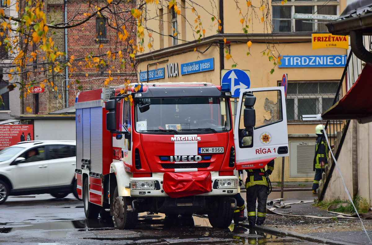 Латвия, № KM-8960 — IVECO EuroCargo ('2008)