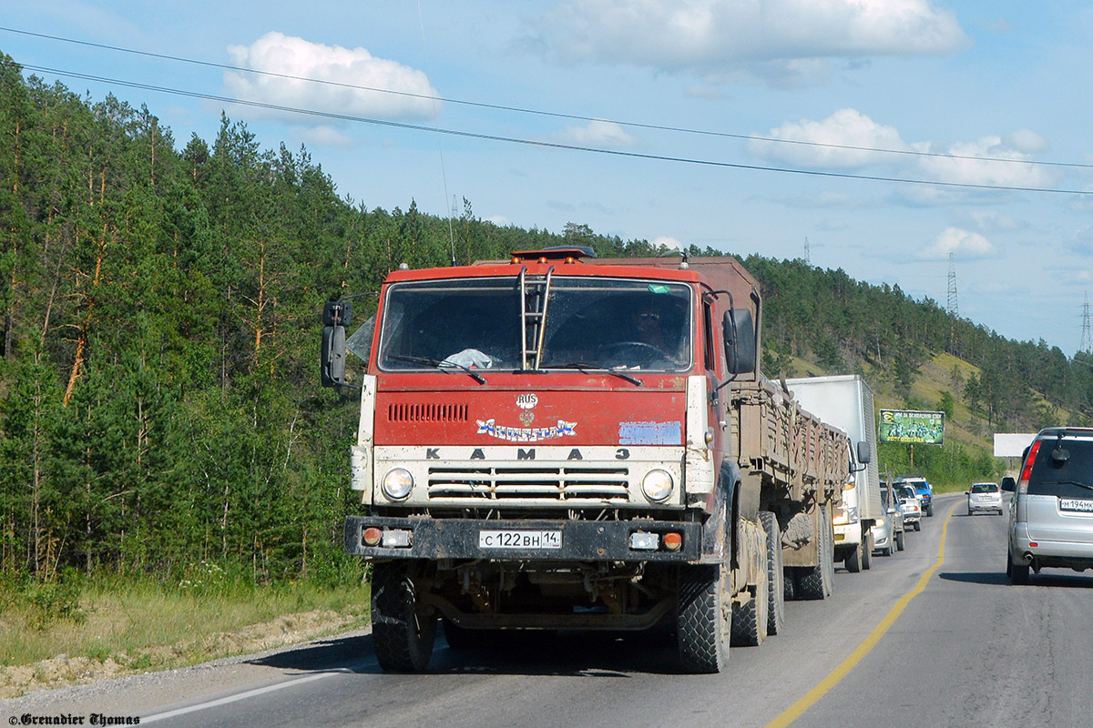 Саха (Якутия), № С 122 ВН 14 — КамАЗ-5410