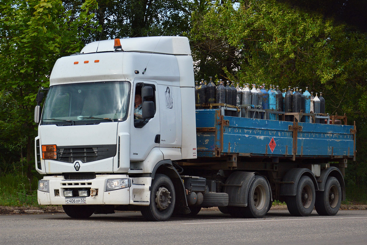 Новгородская область, № С 406 ХР 53 — Renault Premium ('2006)