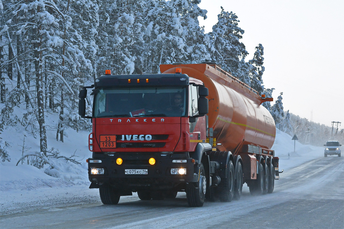 Саха (Якутия), № С 075 КС 14 — IVECO-AMT Trakker ('2007)