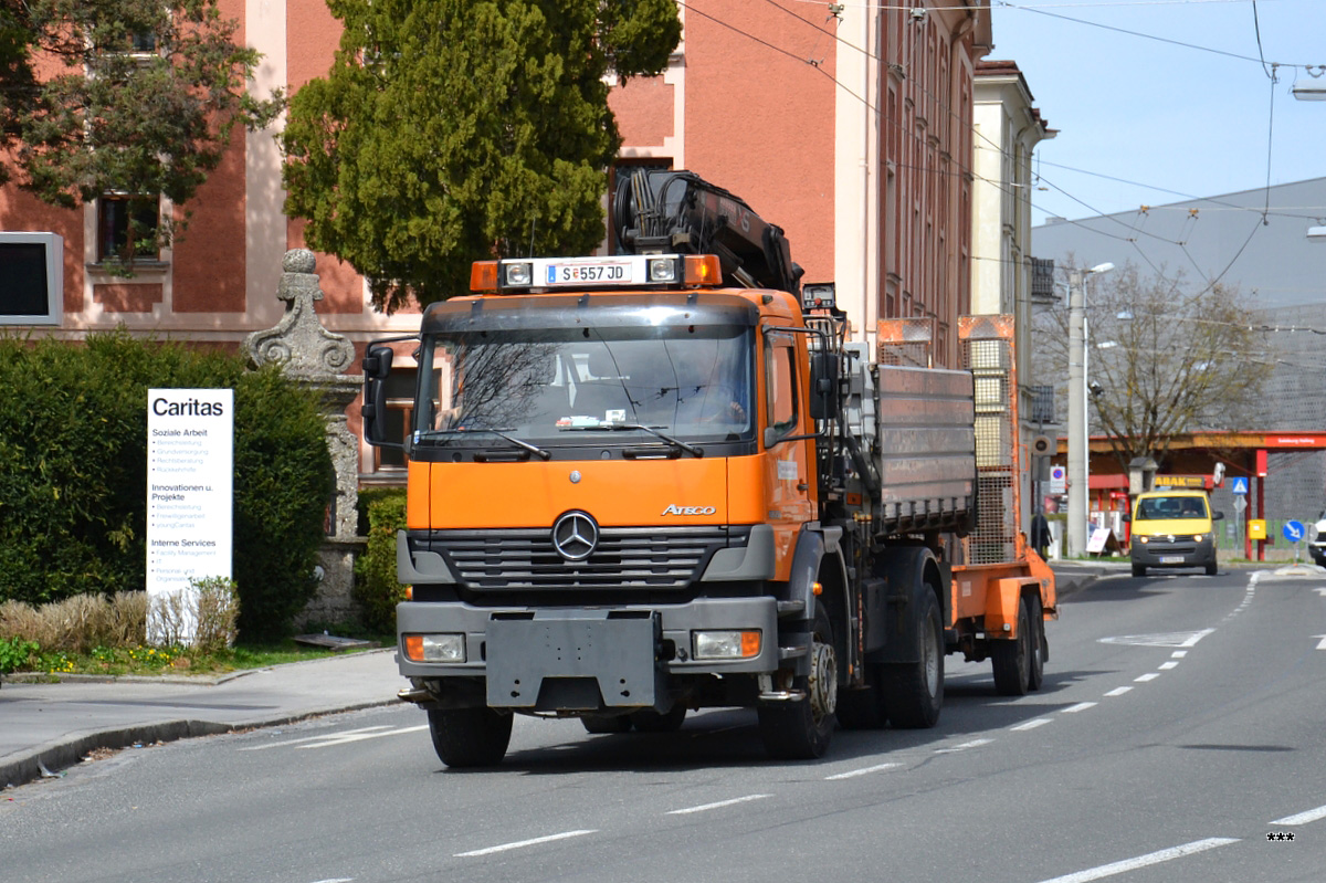 Австрия, № S 557 JD — Mercedes-Benz Atego (общ.м)