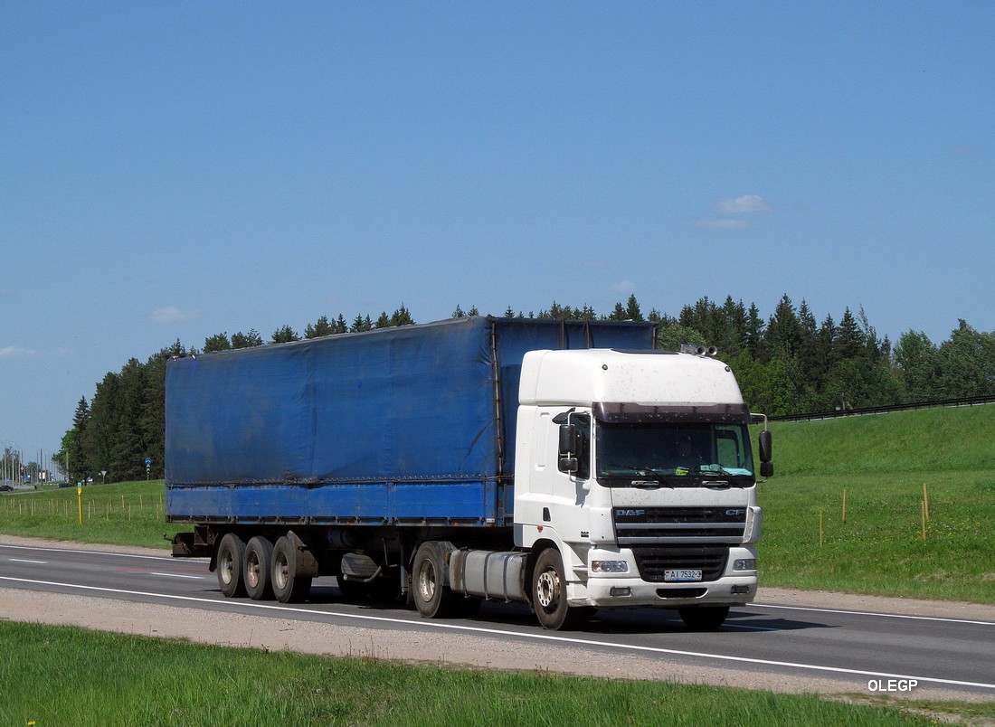 Гомельская область, № АІ 7532-3 — DAF CF85 FT