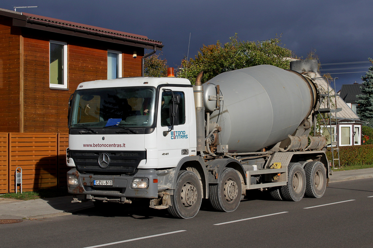 Литва, № CZU 810 — Mercedes-Benz Actros ('2003) 4141