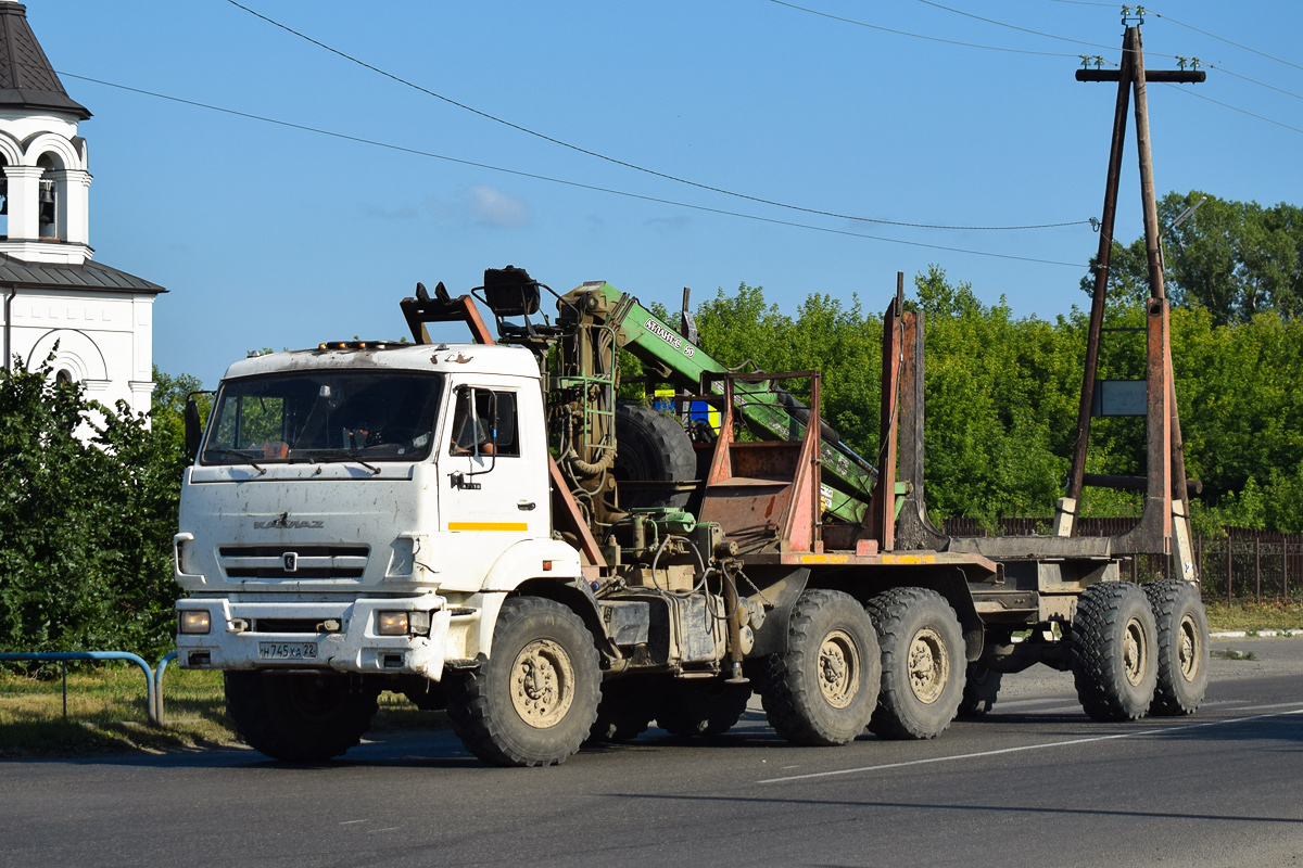 Алтайский край, № Н 745 ХА 22 — КамАЗ-43118-46