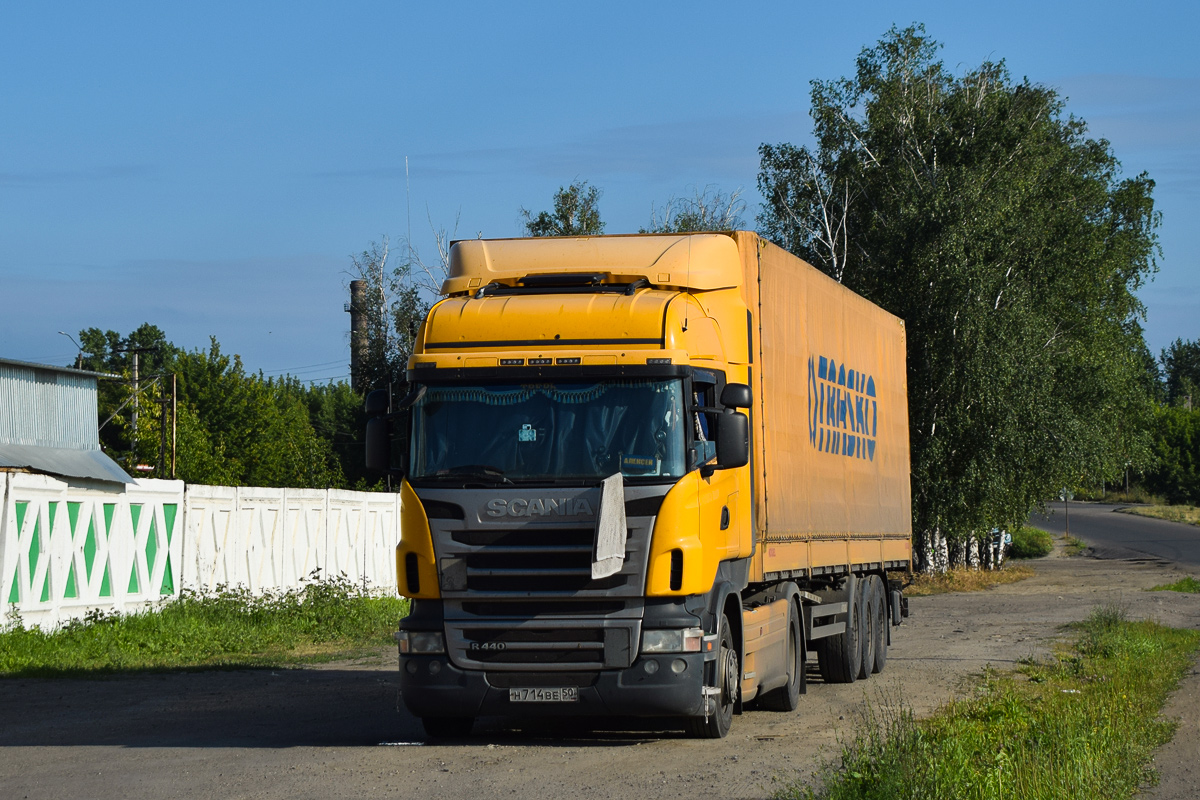 Московская область, № Н 714 ВЕ 50 — Scania ('2009) R440