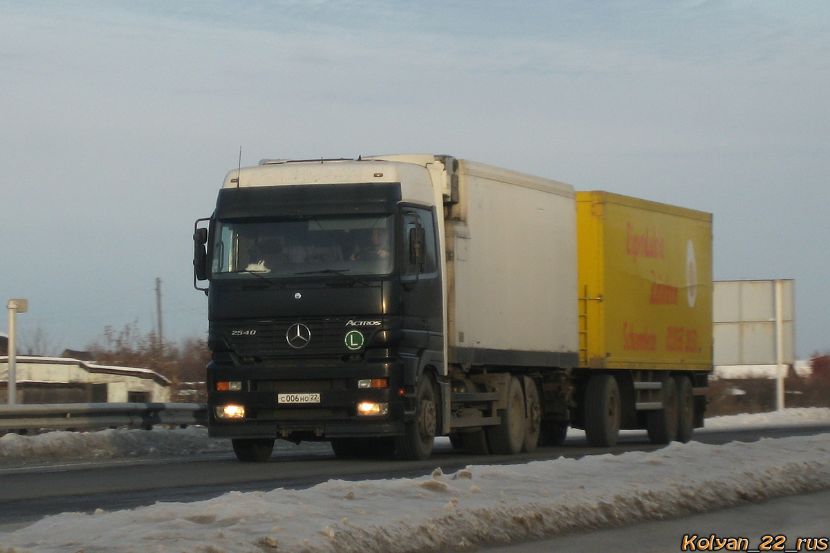 Алтайский край, № С 006 НО 22 — Mercedes-Benz Actros ('1997) 2540