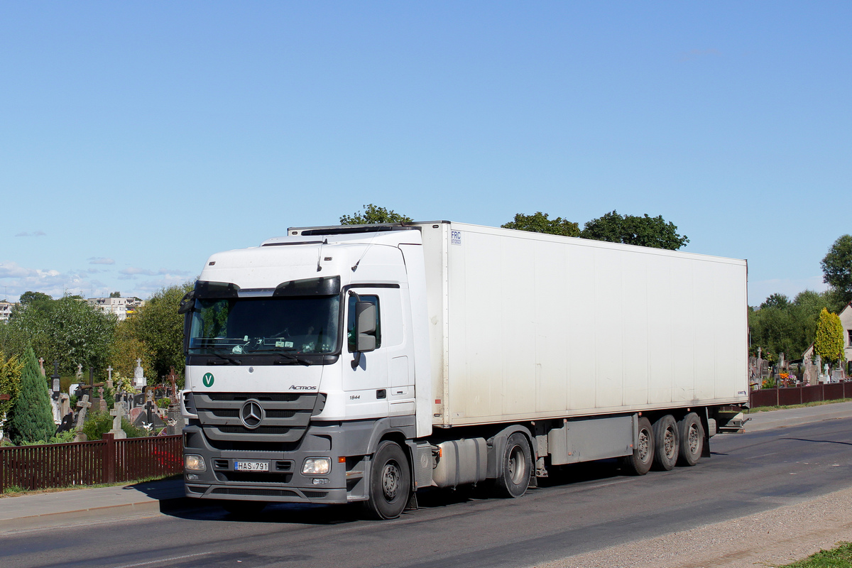 Литва, № HAS 791 — Mercedes-Benz Actros ('2009) 1844