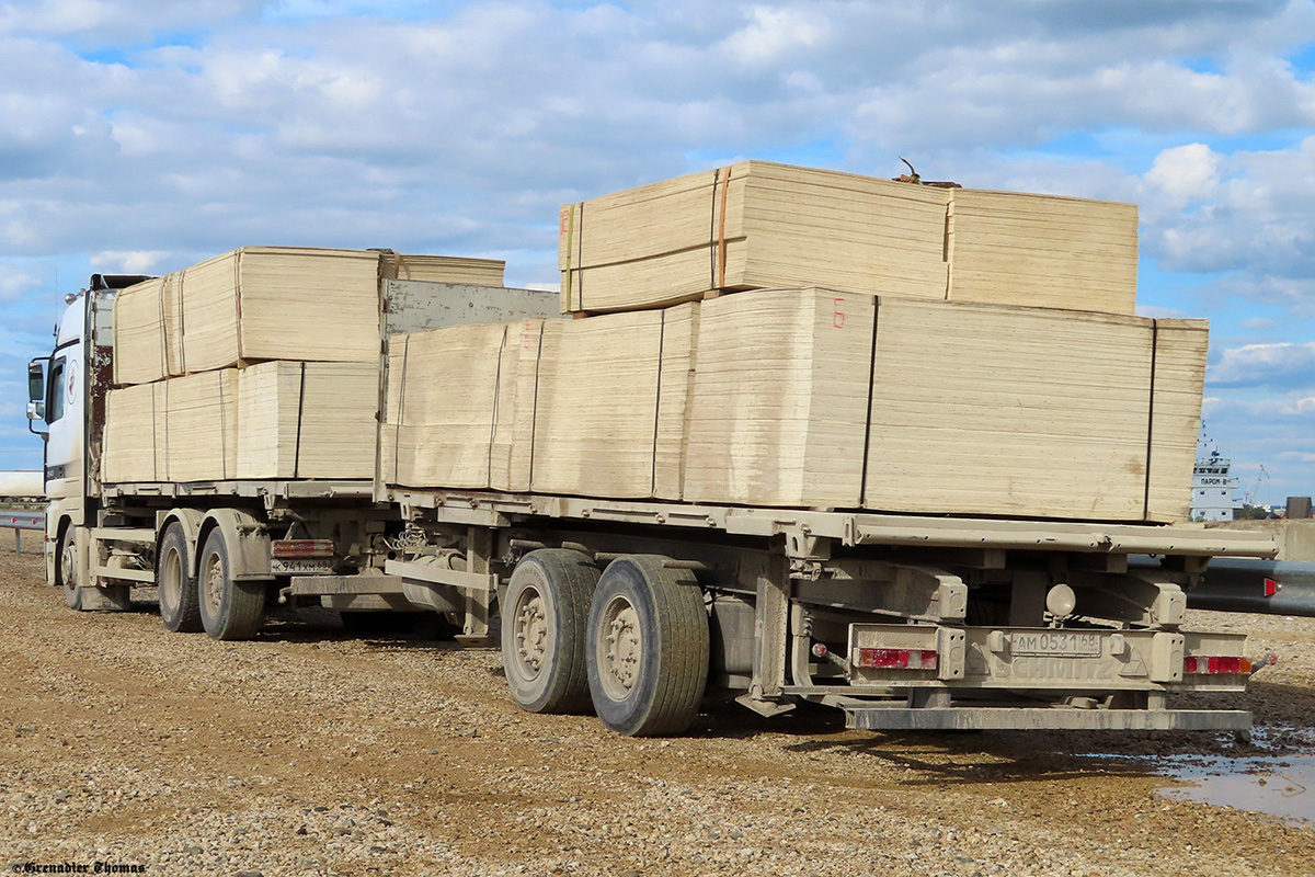 Еврейская автономная область, № К 941 ХМ 68 — Mercedes-Benz Actros ('1997) 2543