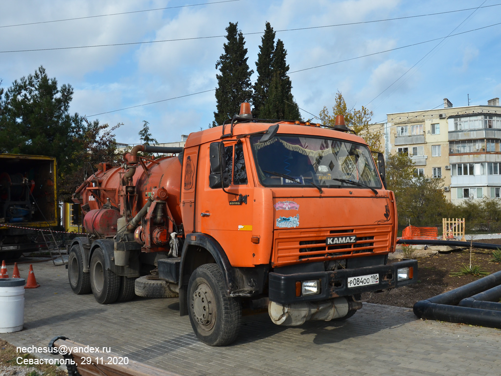 Московская область, № Р 084 ОО 190 — КамАЗ-65115-62