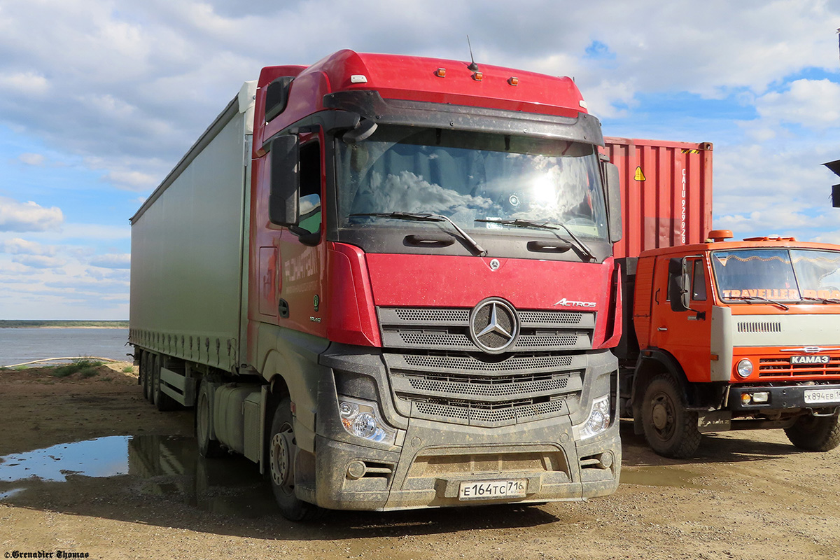 Татарстан, № Е 164 ТС 716 — Mercedes-Benz Actros '18 1845 [Z9M]