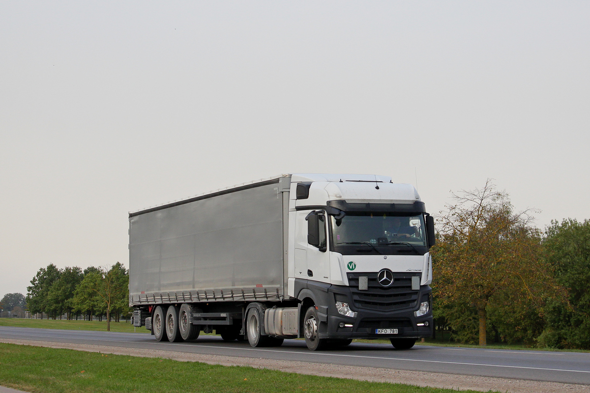 Литва, № KFO 781 — Mercedes-Benz Actros ('2011) 1845