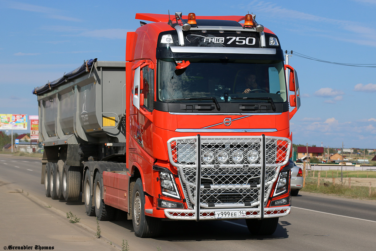 Саха (Якутия), № У 999 ЕЕ 14 — Volvo ('2012) FH16.750