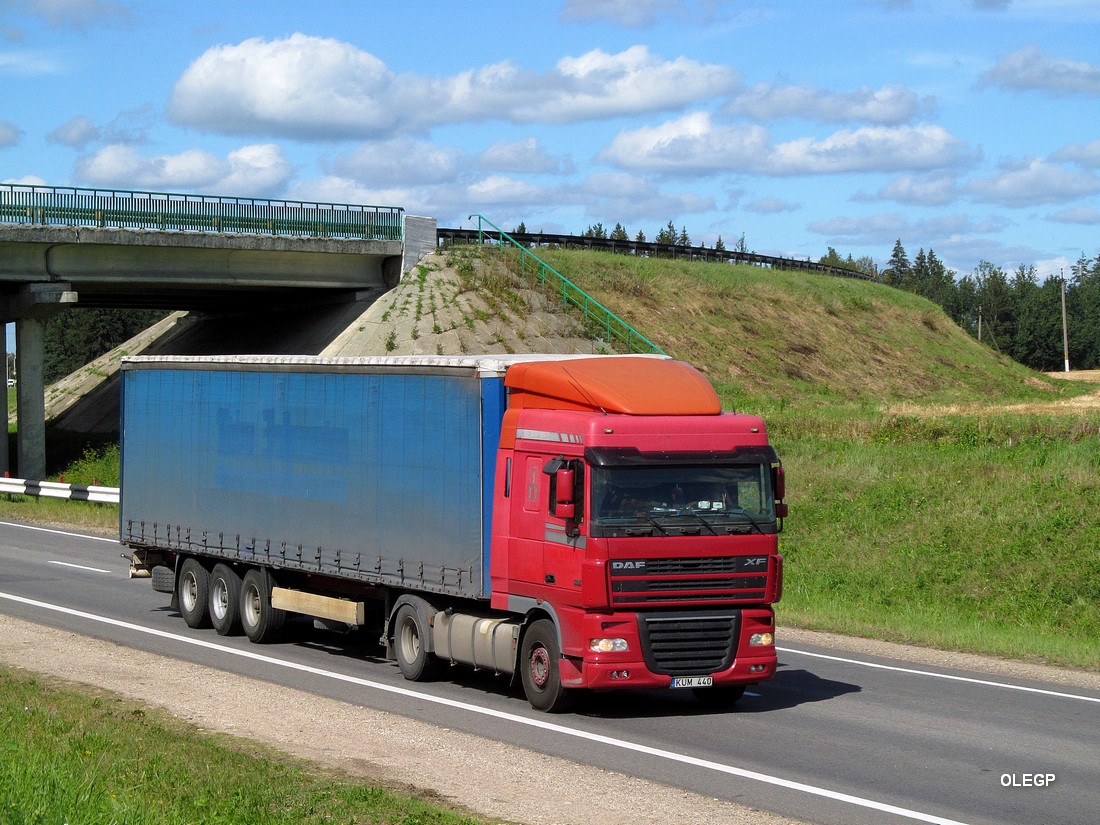 Литва, № KUM 440 — DAF XF95 FT