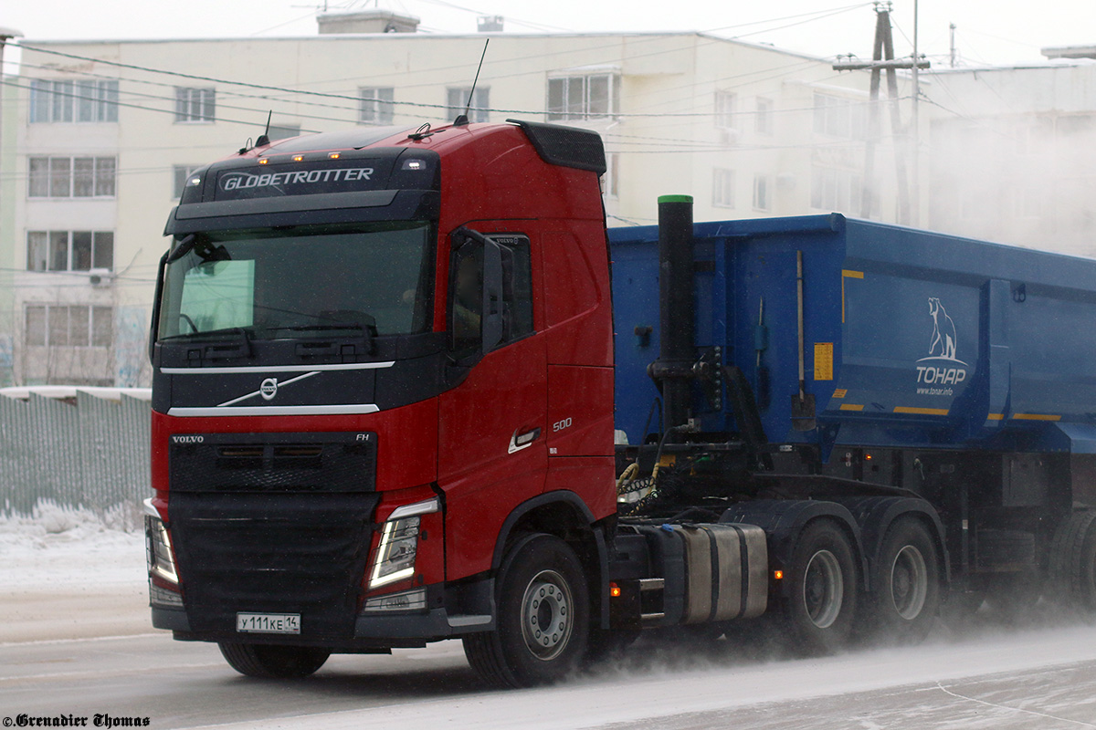 Саха (Якутия), № У 111 КЕ 14 — Volvo ('2012) FH.500 [X9P]