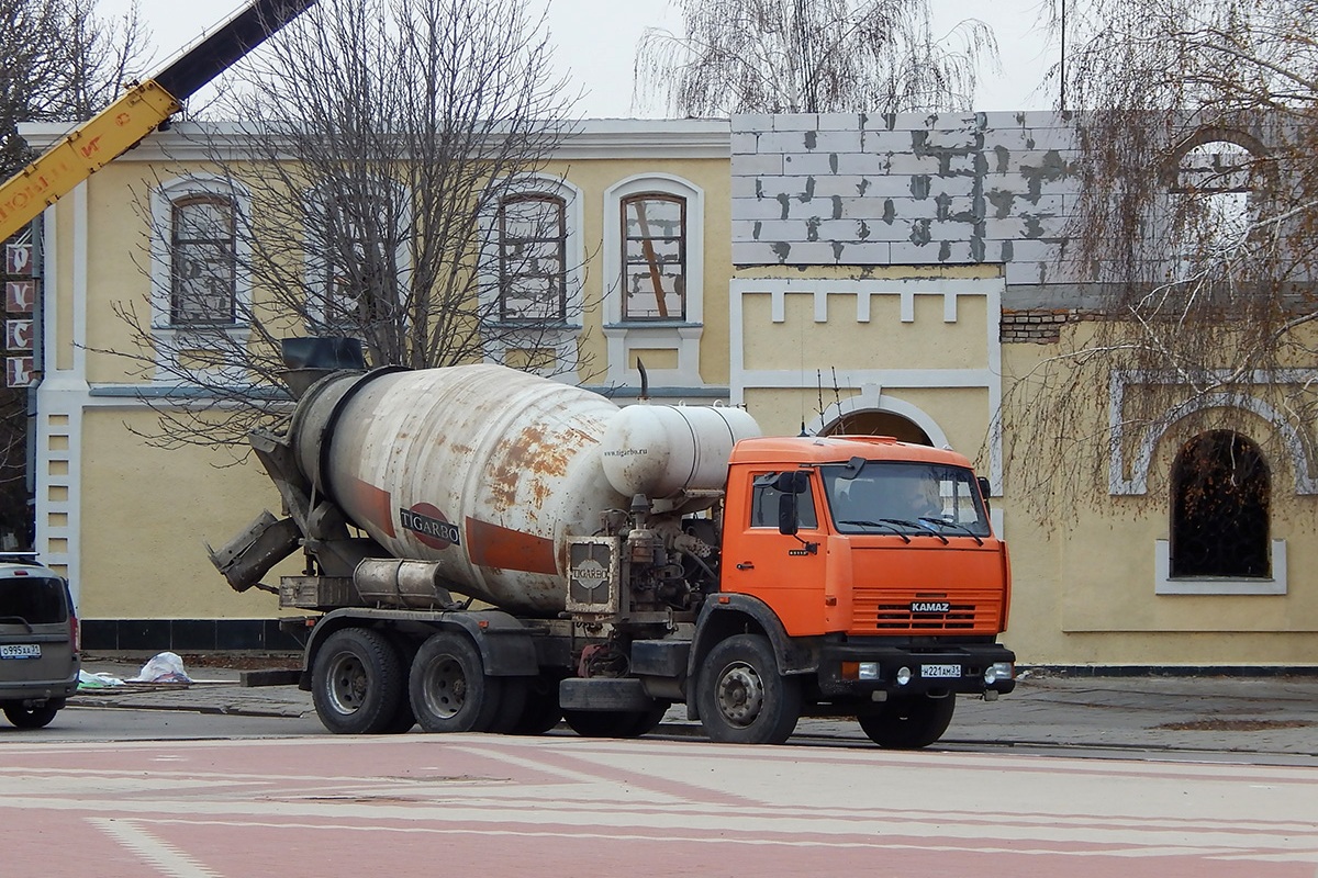 Белгородская область, № Н 221 АМ 31 — КамАЗ-65115-62