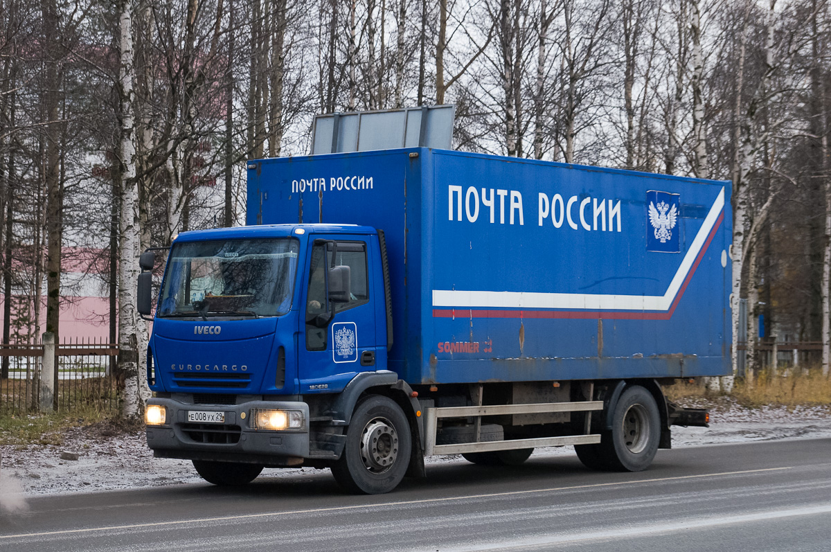 Архангельская область, № Е 008 УХ 29 — IVECO EuroCargo ('2002)