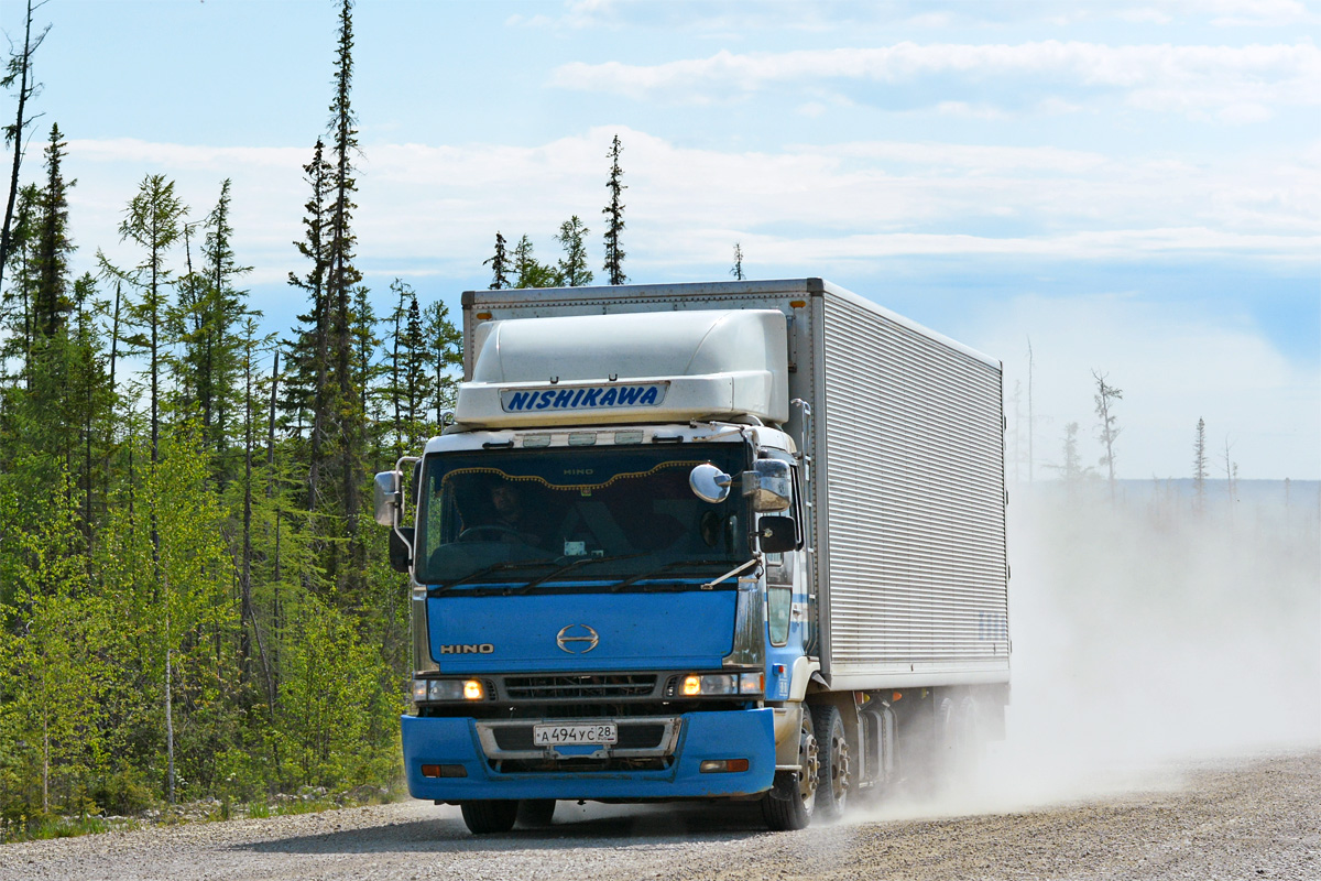 Амурская область, № А 494 УС 28 — Hino FR