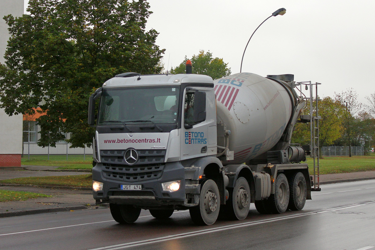 Литва, № JGT 474 — Mercedes-Benz Arocs (общ.м)