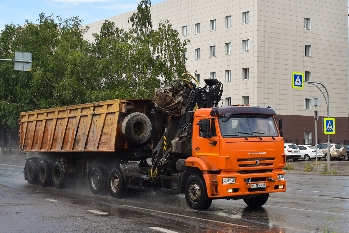 Алтайский край, № Р 118 ХР 22 — КамАЗ-6520 (общая модель)