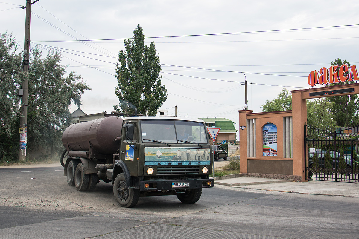 Одесская область, № ВН 6355 СІ — КамАЗ-53213