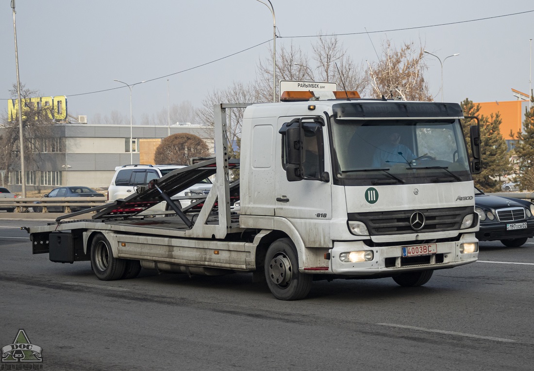 Литва, № 4003 BC — Mercedes-Benz Atego 818