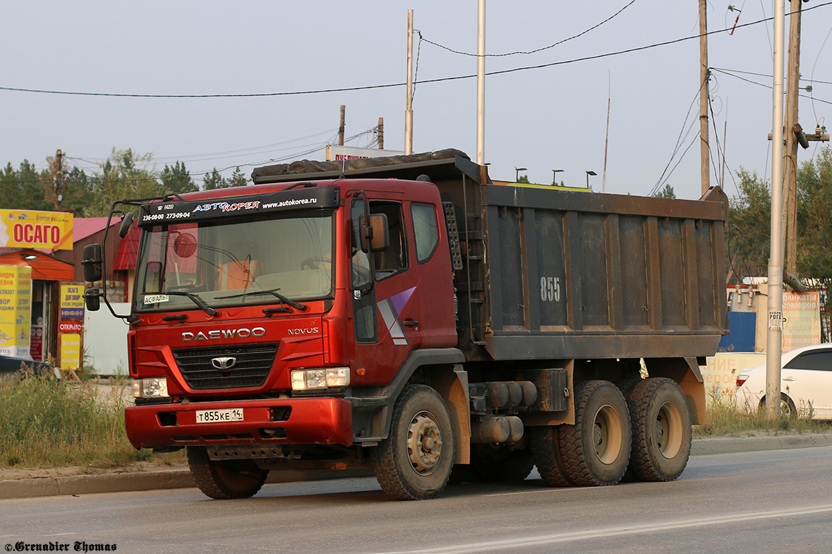 Саха (Якутия), № Т 855 КЕ 14 — Daewoo Novus