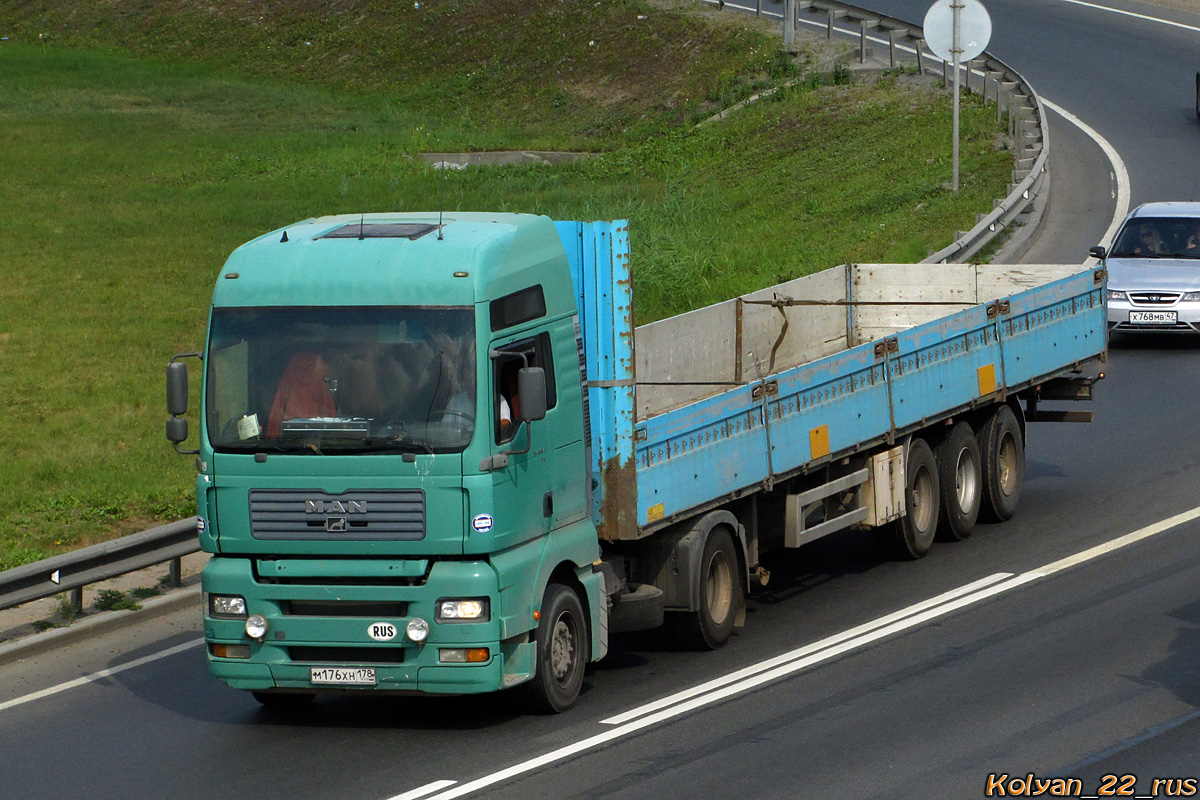 Санкт-Петербург, № М 176 ХН 178 — MAN TGA 18.460