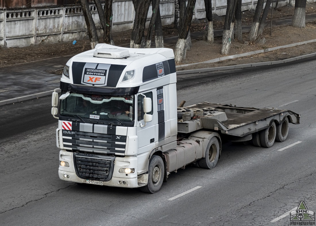 Алматинская область, № 017 UAB 05 — DAF XF105 FT