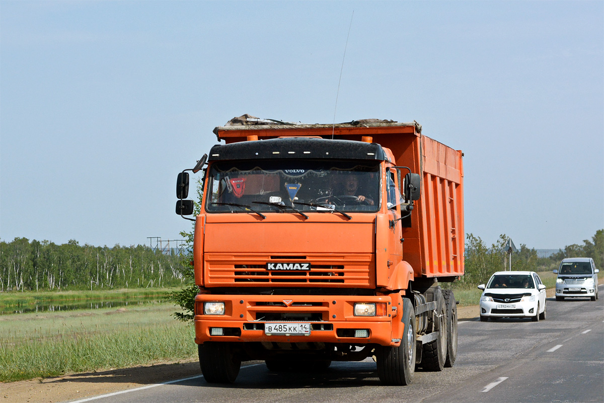 Саха (Якутия), № В 485 КК 14 — КамАЗ-6520 [652000]