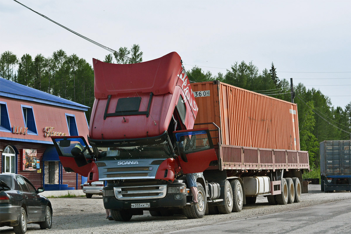 Саха (Якутия), № А 055 КК 14 — Scania ('2004) P380