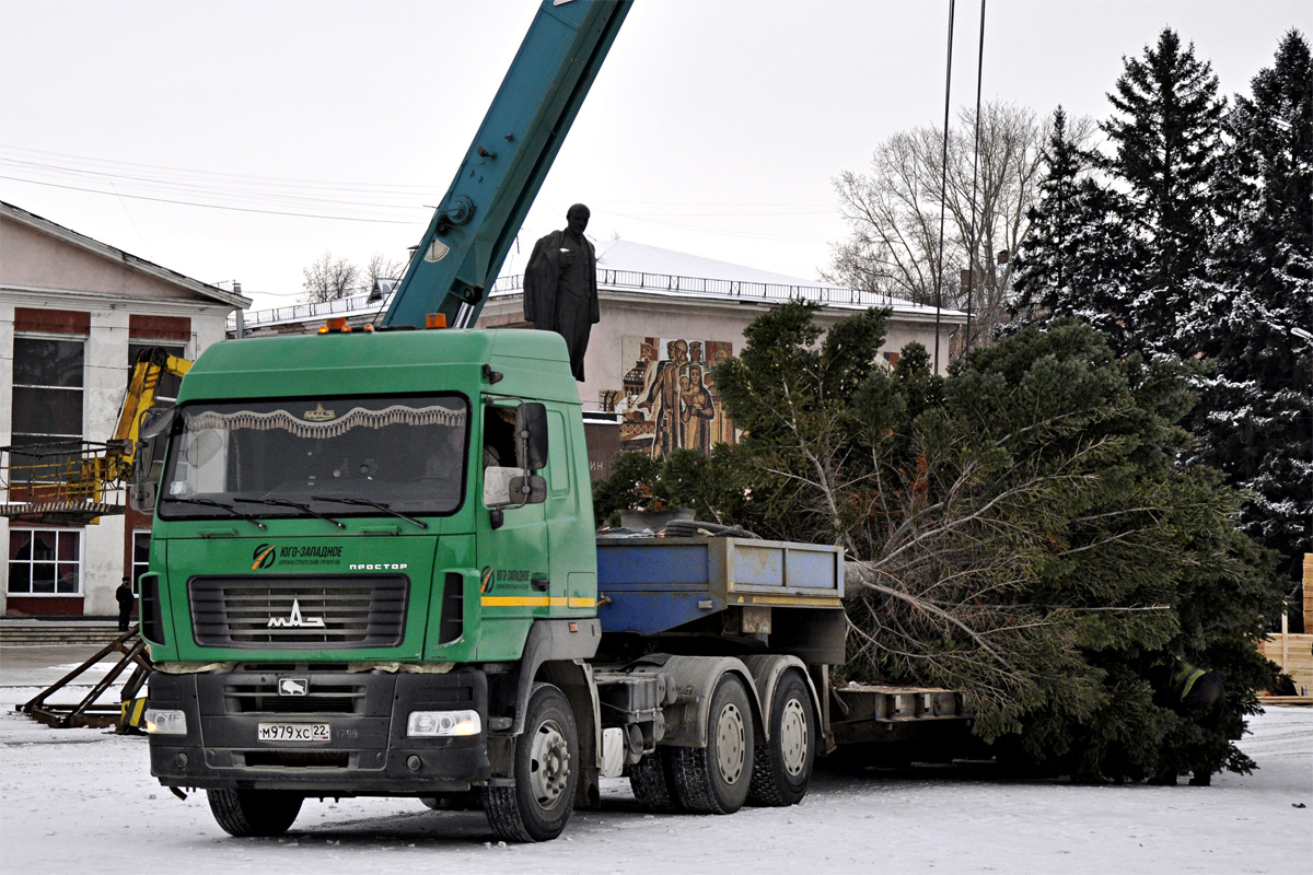 Алтайский край, № М 979 ХС 22 — МАЗ-6430B9