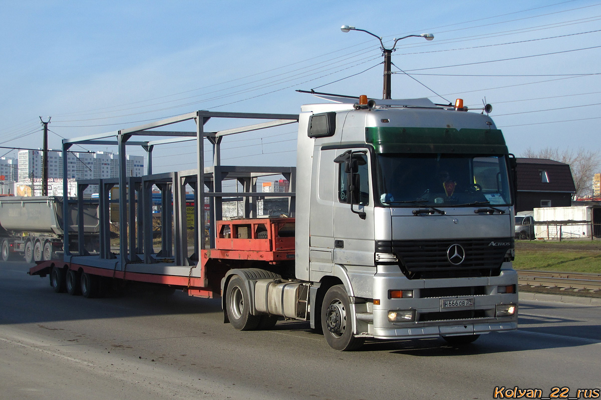 Калининградская область, № Н 666 ОВ 39 — Mercedes-Benz Actros ('1997) 1840