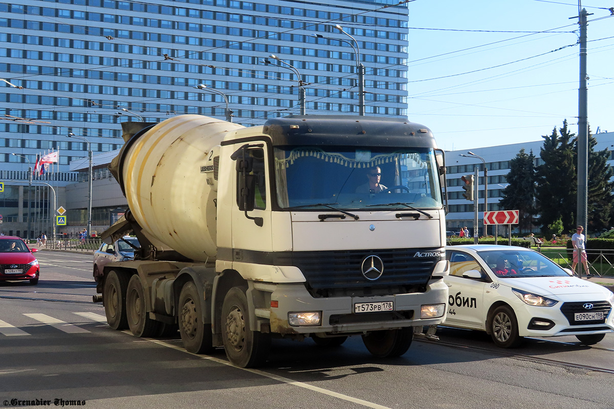 Санкт-Петербург, № Т 573 РВ 178 — Mercedes-Benz Actros ('1997) 3235