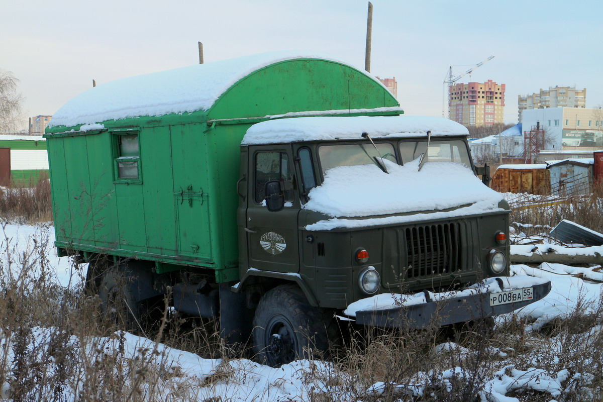 Омская область, № Р 008 ВА 55 — ГАЗ-66-11