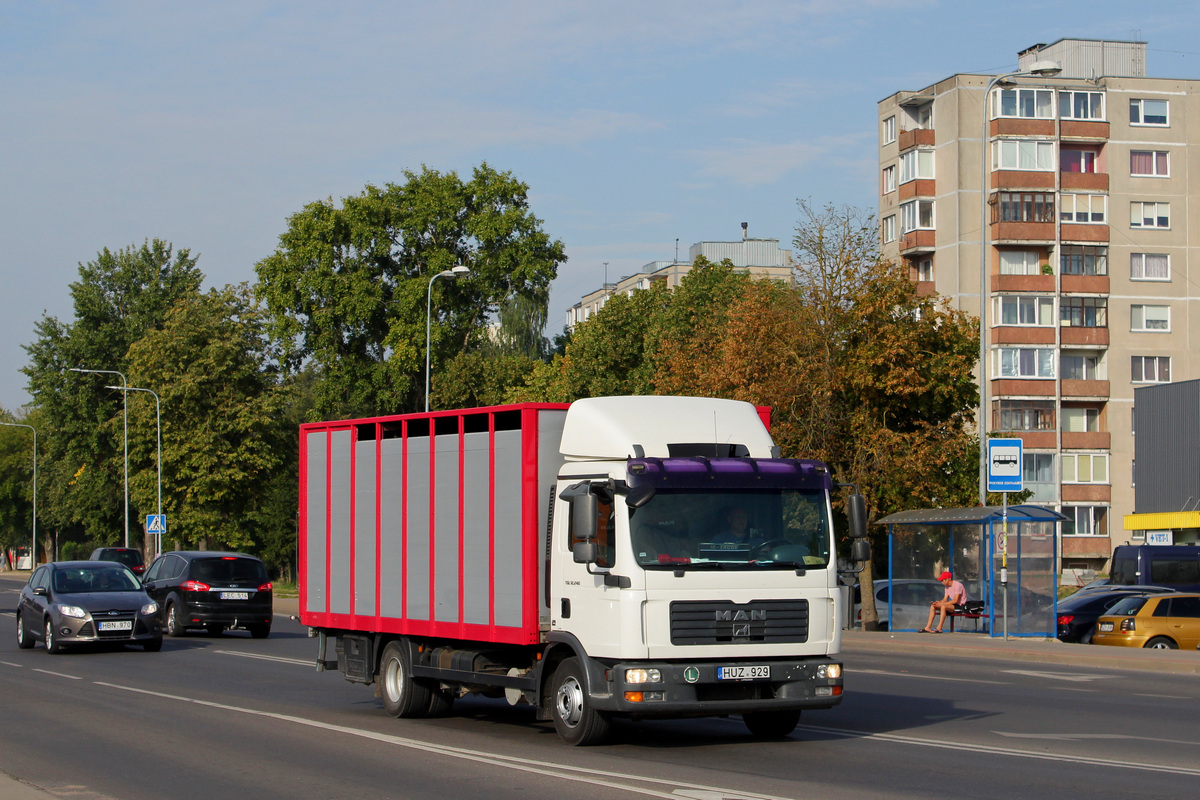 Литва, № HUZ 929 — MAN TGL 12.240