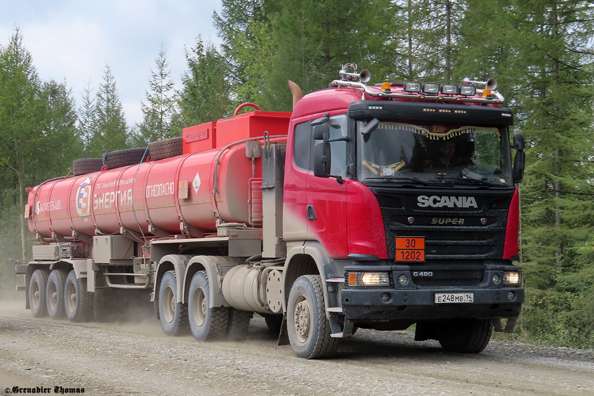 Саха (Якутия), № Е 248 МВ 14 — Scania ('2013) G480