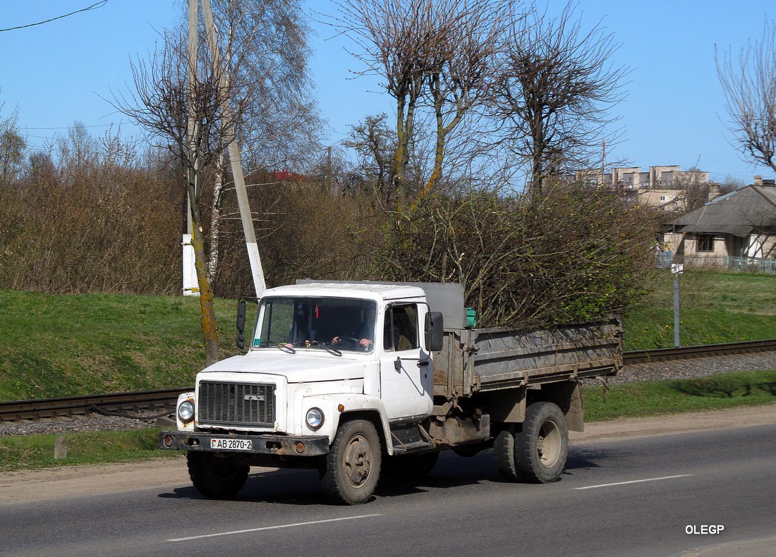 Витебская область, № АВ 2870-2 — ГАЗ-3309