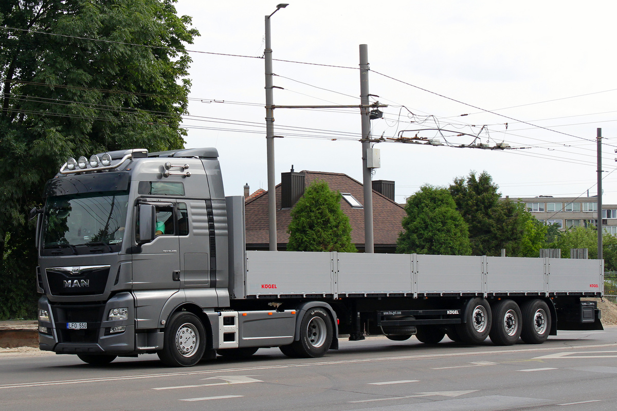 Литва, № LFO 550 — MAN TGX ('2012) 18.480