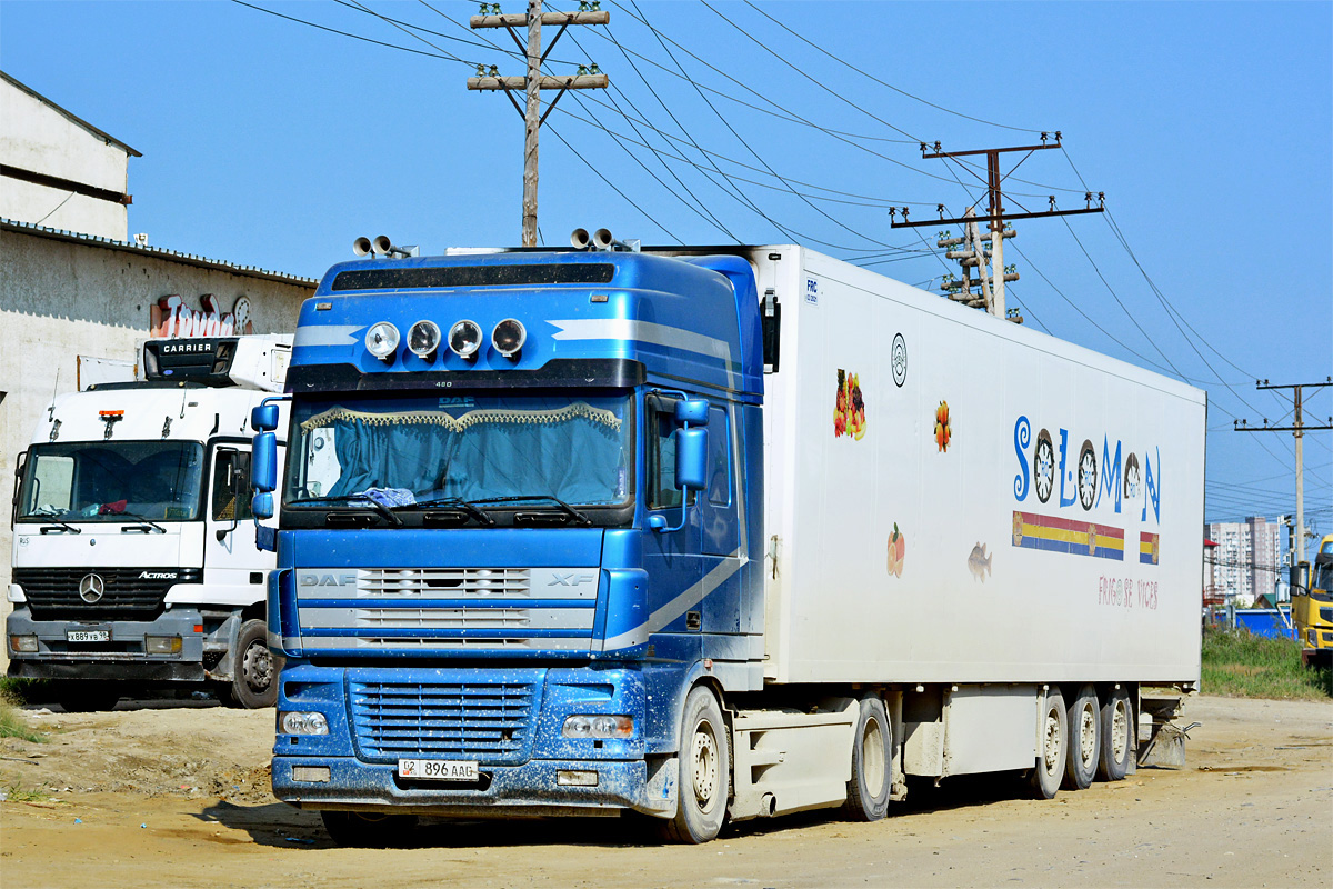 Киргизия, № 02 896 AAG — DAF XF95 FT