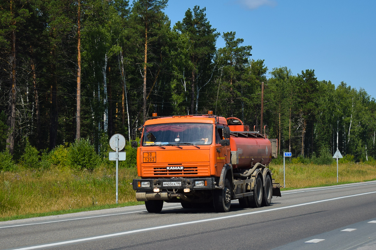 Алтайский край, № М 403 ЕА 196 — КамАЗ-65115-62