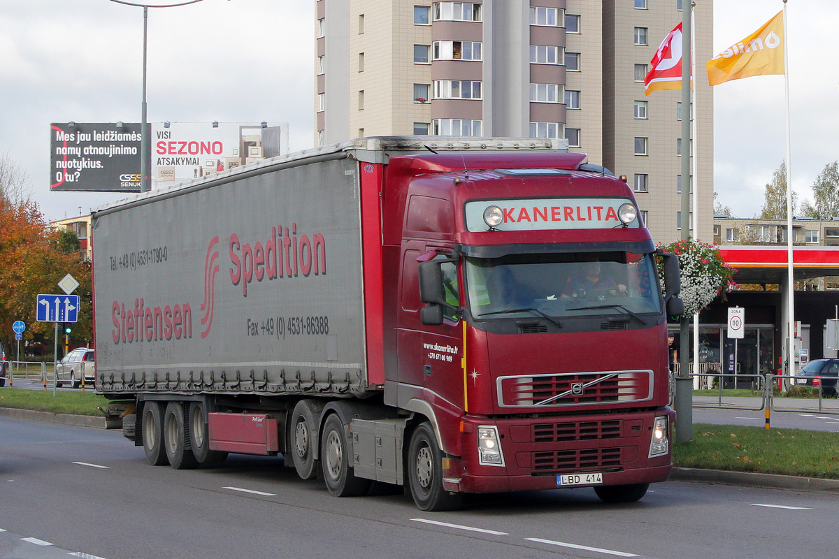 Литва, № LBD 414 — Volvo ('2002) FH-Series