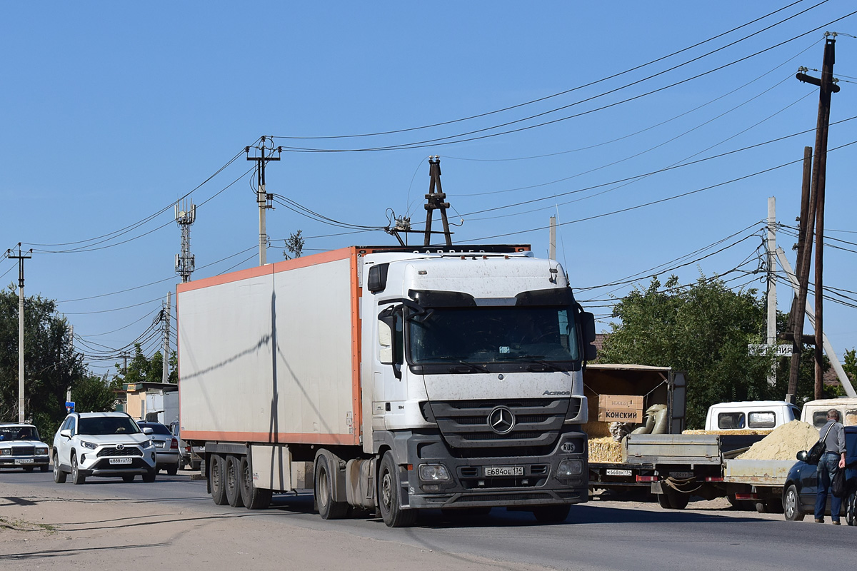 Волгоградская область, № Е 684 ОЕ 134 — Mercedes-Benz Actros ('2009) 1844